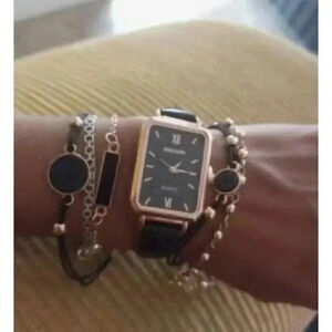 Watch & Bracelet Set
